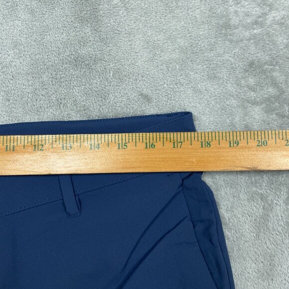 Banana Republic Mens Slim Fit Navy Dress Pants Size 34x32 Polyester a1155 - Picture 2 of 7